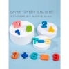 Bộ bảng gỗ câu cá học chữ, số, ghép hình động vật & trái cây - Đồ chơi trí tuệ bé 92.999đ 5