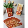 Bộ Bao Lì Xì Gieo Quẻ Tết 2.026 Bính Ngọ Hình Trụ 6 Cạnh In Bóng Cao Cấp 1 Hộp 12 Thẻ Giá Ưu Đãi 16.800₫ 10