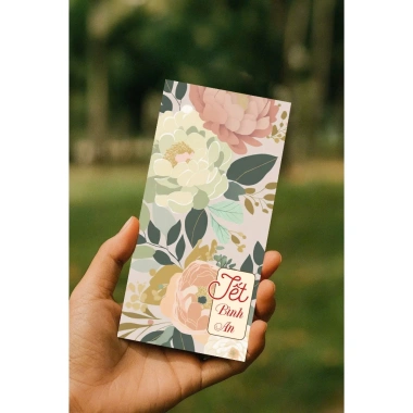 Bộ bao lì xì Tết 2.026 Bính Ngọ Hoa lá mùa xuân mẫu mới, sang trọng, giá ưu đãi 16.200 VND 6 Bộ bao lì xì Tết 2.026 Bính Ngọ Hoa lá mùa xuân mẫu mới, sang trọng, giá ưu đãi 16.200 VND 6