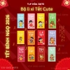 Bộ bao lì xì Tết 2.026 Bính Ngọ Hoa lá mùa xuân mẫu mới, sang trọng, giá ưu đãi 16.200 VND 9