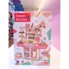 Bộ bếp 2 tầng phun khói cho bé – Đồ chơi nấu ăn giáo dục, giá ưu đãi 150.000đ 3
