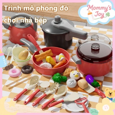 Bộ bếp đồ chơi nấu ăn - Mô phỏng nhà bếp, giáo dục cho bé, giảm còn 65.100₫