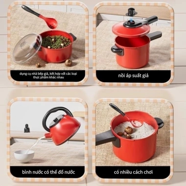 Bộ bếp đồ chơi nấu ăn - Mô phỏng nhà bếp, giáo dục cho bé, giảm còn 65.100₫ 5 Bộ bếp đồ chơi nấu ăn - Mô phỏng nhà bếp, giáo dục cho bé, giảm còn 65.100₫ 5