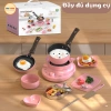Bộ Bếp Nấu Ăn Bé - Đồ Chơi Thực Tế Đầy Đủ Dụng Cụ, Phiên Bản Mới, Giá 265k 2