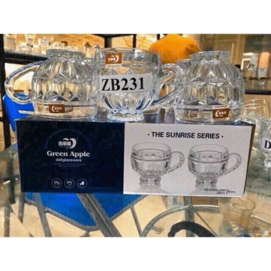 Bộ bình cốc thủy tinh hình trám truyền thống 1,7L + 6 cốc - Giá chỉ 45.000₫