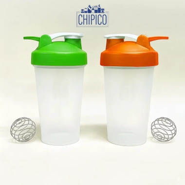 Bộ Bình Lắc Nhựa PP Chịu Nhiệt 400ml‑600ml + Lò Xo Inox 304 – Pha Sữa Gym Whey, Giá 7.000đ