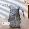 Bộ bình nước + 6 cốc thủy tinh chịu nhiệt, quay, sang trọng, chỉ 159.000₫ 5