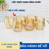 Bộ bình nước + 6 cốc thủy tinh chịu nhiệt, quay, sang trọng, chỉ 159.000₫ 9