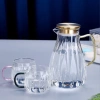 Bộ bình nước cao cấp M01 kèm 6 ly pha lê chịu nhiệt 400°C, dùng được trên bếp – Giá ưu đãi 265k 7