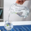 Bộ bình nước DeLi cao cấp 1,3L kèm 6 cốc thủy tinh kim cương lục giác - 169.000đ 10