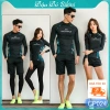 Bộ bơi đôi nam nữ đẹp, áo dài tay, quần dài kín, thun lạnh, chống nắng - Giá chỉ 390k