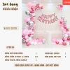 Bộ Bóng Trang Trí Sinh Nhật Babuu kèm Rèm Voan Trắng, Bảng Tên và Hashtag Cầm Tay Giảm Giá Đến 335.000 9