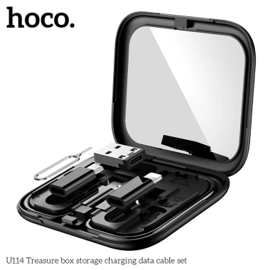 Bộ Cáp Sạc Nhanh Đa Năng Hoco U114 và Sạc Dựng Phòng 10.000mAh 2 Cổng USB 105.000 VND 5