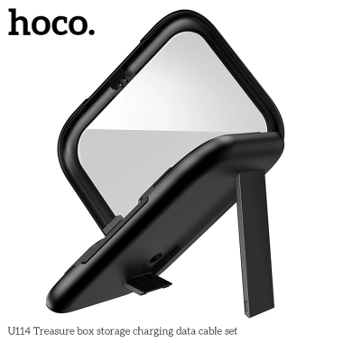 Bộ Cáp Sạc Nhanh Đa Năng Hoco U114 và Sạc Dựng Phòng 10.000mAh 2 Cổng USB 105.000 VND 9