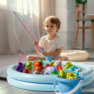 Bộ Câu Cá Bé 46 Chi Tiết + Phao - Đồ Chơi Ngoài Trời, Quà Tặng Trẻ 149.000₫