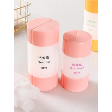 Bộ Chai Chiết Mỹ Phẩm 4 trong 1 & 3 trong 1 Tiện Lợi - Giá chỉ 24.999 VND 8