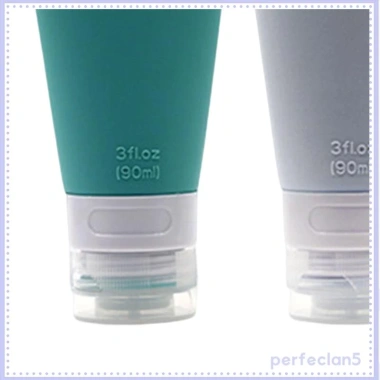 Bộ Chai Chiết Mỹ Phẩm Du Lịch Silicone 90ml - Tiết Kiệm Không Gian, Giá Ưu Đãi 134k