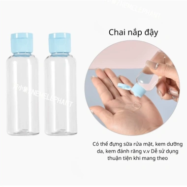 Bộ Chai Chiết Mỹ Phẩm Du Lịch ZAPPOINT 7 Món Mini Dễ Dùng, Mang Theo Giá 54.000 VND
