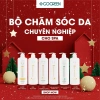 Bộ Chăm Sóc Da GOGREEN: Tẩy Da Chết, Nước Tẩy Trang, Toner, Sữa Rửa Mặt – 550k