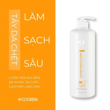 Bộ Chăm Sóc Da GOGREEN: Tẩy Da Chết, Nước Tẩy Trang, Toner, Sữa Rửa Mặt – 550k