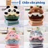 Bộ chăn gối 2 in 1 văn phòng - chăn bên trong, gối kèm chăn cho bé đi học, du lịch tiện lợi, giảm giá 185k