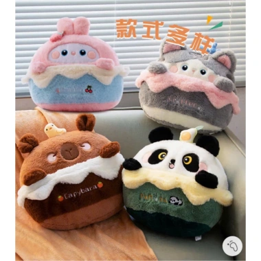 Bộ chăn gối 2 in 1 văn phòng - chăn bên trong, gối kèm chăn cho bé đi học, du lịch tiện lợi, giảm giá 185k