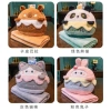 Bộ chăn gối 2 in 1 văn phòng - chăn bên trong, gối kèm chăn cho bé đi học, du lịch tiện lợi, giảm giá 185k 6