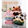 Bộ chăn gối 2 in 1 văn phòng - chăn bên trong, gối kèm chăn cho bé đi học, du lịch tiện lợi, giảm giá 185k 8