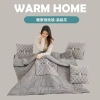 Bộ chăn gối 2 trong 1 gấp gọn văn phòng - Nỉ nhung cao cấp, ấm áp, mềm mại - 465.340 VND 4