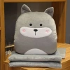 Bộ chăn + gối 45cm ủ tay xinh tiện mang đi làm, xe ô tô, du lịch, hàng cao cấp 8