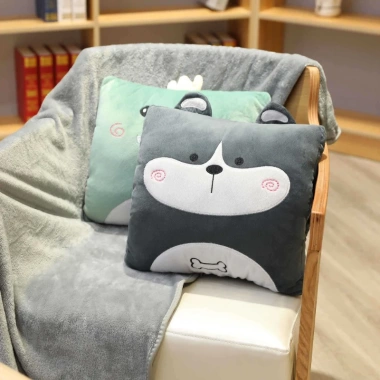 Bộ chăn gối đa năng hình hoạt hình cho văn phòng & xe hơi - Giá ưu đãi 200.880₫ 4