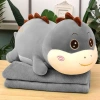Bộ chăn gối tiện ích cho nhân viên, học sinh, nghỉ trưa, đi tàu xe, giá chỉ 65.000 VNĐ 2