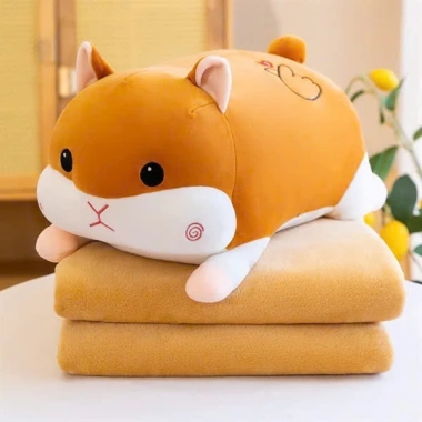 Bộ chăn gối tiện ích cho nhân viên, học sinh, nghỉ trưa, đi tàu xe, giá chỉ 65.000 VNĐ 3
