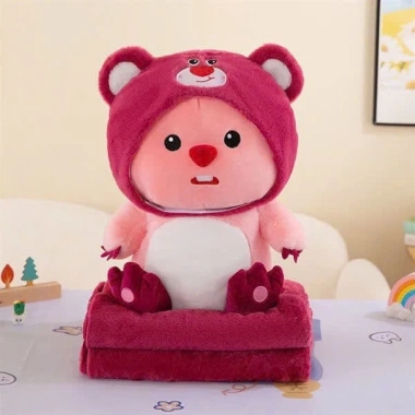 Bộ chăn gối tiện ích cho nhân viên, học sinh, nghỉ trưa, đi tàu xe, giá chỉ 65.000 VNĐ 6