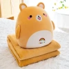 Bộ chăn gối văn phòng 3in1 Doremon, Thỏ, Cún - Gấu bông ủ tay, giá chỉ 79.000đ 7
