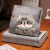 Bộ chăn gối văn phòng bánh kem Capybara, Mèo Kitten, Gấu Panda, Thỏ Rabbit - 89.000 VND MY.home 2