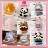 Bộ chăn gối văn phòng bánh kem Capybara, Mèo Kitten, Gấu Panda, Thỏ Rabbit - 89.000 VND MY.home 4