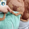 Bộ chăn gối văn phòng Capybara vuông mẫu mới, siêu mềm, giảm 20% - Giá 182.700₫ 5
