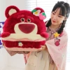 Bộ chăn gối văn phòng gấu có chăn dâu - Giá 179k, mềm mại, ấm áp, thích hợp làm việc 3
