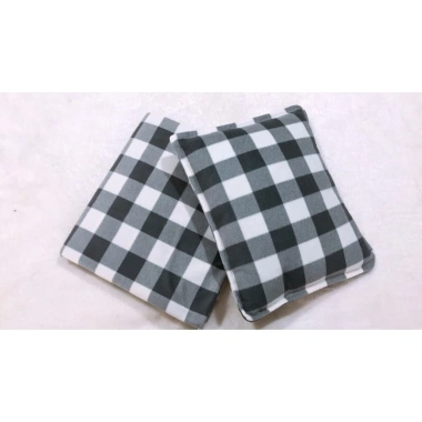 Bộ chăn gối văn phòng kẻ ô đen trắng - Thiết kế hiện đại, siêu mềm, freeship, giá ưu đãi 107k 3