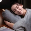 Bộ chăn gối văn phòng Loppy 2 trong 1 - Gấu bông nhà cam, siêu tiện lợi, 149k 9