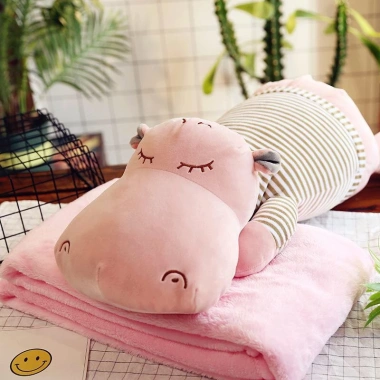 Bộ Chăn Gối Văn Phòng Siêu Tiện Ích Hình Thú FHC989 Giá 109.470đ Giảm còn 89.000đ 8