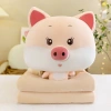 Bộ chăn gối văn phòng vũ trụ hình thú ANVIHOME – tiện lợi cho bé đi học, du lịch, giá chỉ 229.000₫ 5
