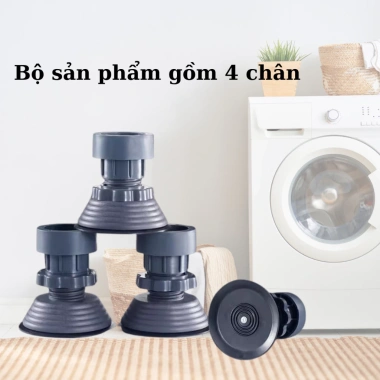 Bộ Chân Kê Chống Rung Máy Giặt, Tủ Lạnh Đế Cao Su Điều Chỉnh, Chống Trơn Trượt - 25.000₫ 7