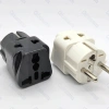 Bộ chia phích cắm 2 & 3 chân 2.500W - Chuyển đổi 2 trong 1 cho Đức, Pháp, Hàn, Nga, công suất lớn 4