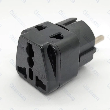 Bộ chia phích cắm 2 & 3 chân 2.500W - Chuyển đổi 2 trong 1 cho Đức, Pháp, Hàn, Nga, công suất lớn 9 Bộ chia phích cắm 2 & 3 chân 2.500W - Chuyển đổi 2 trong 1 cho Đức, Pháp, Hàn, Nga, công suất lớn 9