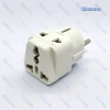 Bộ chia phích cắm 2 & 3 chân 2.500W - Chuyển đổi 2 trong 1 cho Đức, Pháp, Hàn, Nga, công suất lớn 10