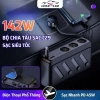 Bộ Chia Tẩu Sạc Ô Tô C29 142W Sạc Nhanh PD45W Màn Hình Điện Áp Giá 349.000 VND