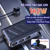 Bộ Chia Tẩu Sạc Ô Tô C29 142W - Sạc Nhanh PD45W Màn Hình Điện Áp Tiện Lợi Giá 348k 2