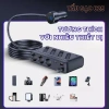 Bộ Chia Tẩu Sạc Ô Tô C29 142W - Sạc Nhanh PD45W Màn Hình Điện Áp Tiện Lợi Giá 348k 3
